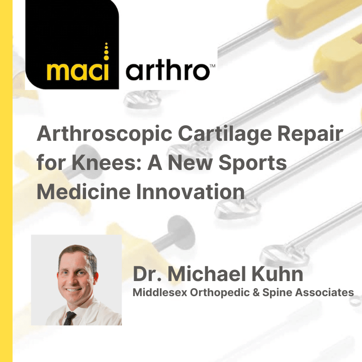 Arthroscopic Cartilage Repair for Knees: A New Sports Medicine Innovation